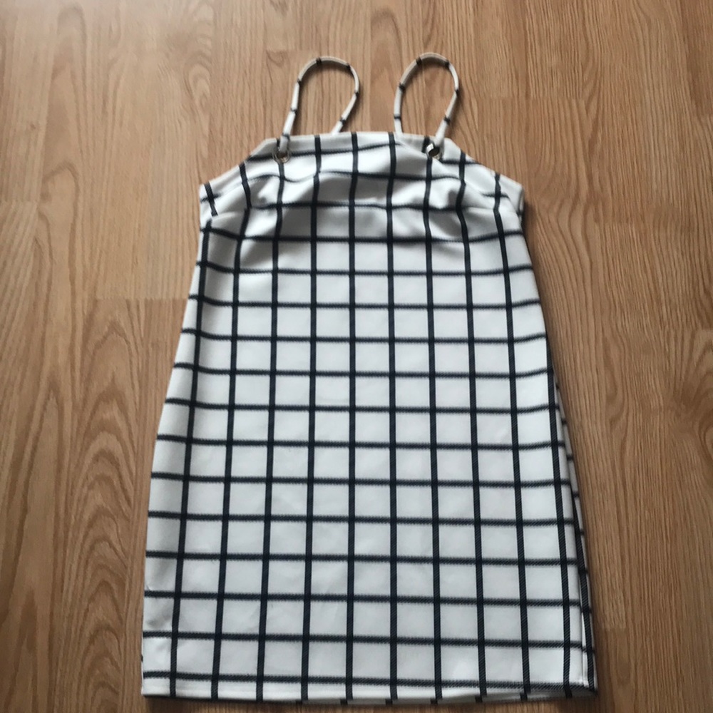 ASOS checkered mini dress
